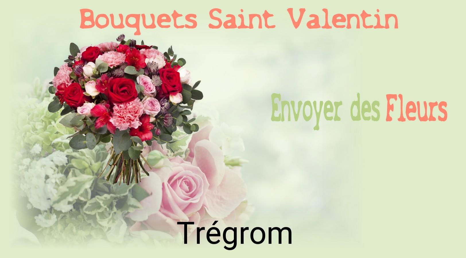 Roses de Saint-Valentin livrées à Trégrom